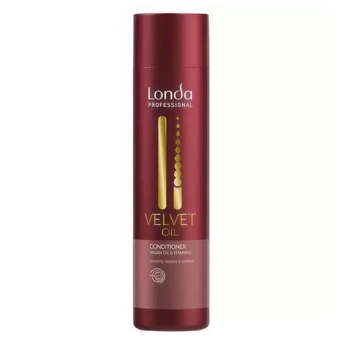 Londa Professional Velvet Oil Conditioner - atstatomasis kondicionierius su argano aliejumi, 250 ml