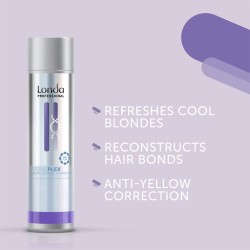 Londa Professional Toneplex Pearl Blonde Shampoo - šampūnas šviesiems ir žiliems plaukams su