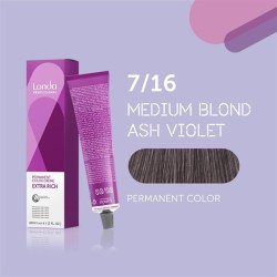 Londa Professional Permanent Color Extra Rich Creme - ilgalaikiai plaukų dažai 7/16