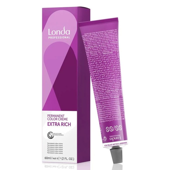 Londa Professional Permanent Color Extra Rich Creme - ilgalaikiai plaukų dažai 7/4