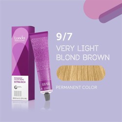 Londa Professional Permanent Color Extra Rich Creme - ilgalaikiai plaukų dažai 9/7