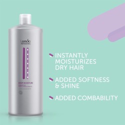 Londa Professional Deep Moisture Shampoo - drėkinamasis šampūnas, 1000 ml