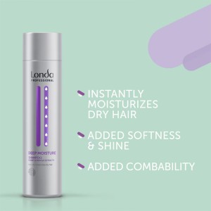 Londa Professional Deep Moisture Shampoo - drėkinamasis šampūnas, 250 ml 2