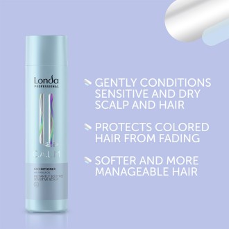 Londa Professional C.A.L.M Conditioner - apsauginis kondicionierius jautriai galvos odai, 250 ml 2