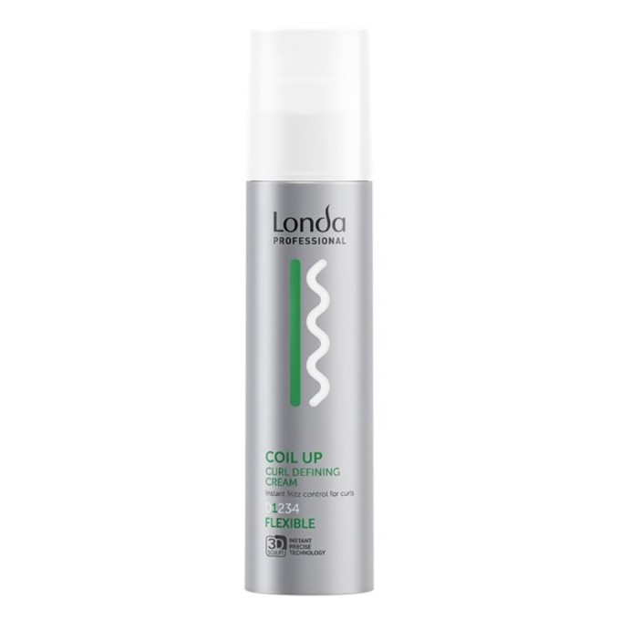 Londa Professional Coil Up Curl Defining Cream - kremas garbanotiems ir banguotiems plaukams