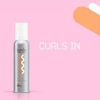 Londa Professional Curls In Curl Mousse - plaukų formavimo putos garbanotiems ir banguotiems 2