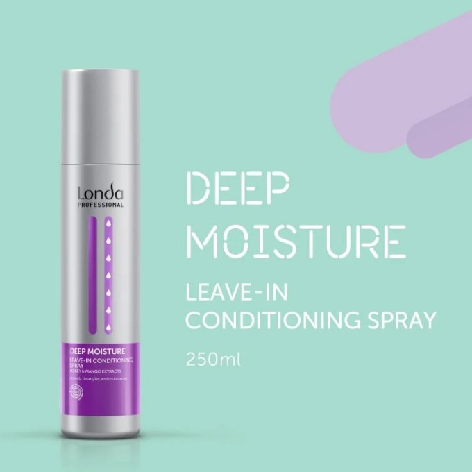 Londa Professional Deep Moisture Leave-In Conditioning Spray - nenuplaunamas kondicionierius