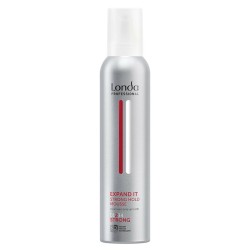 Londa Professional Expand It Strong Hold Mousse - stiprios fiksacijos plaukų putos, 200 ml
