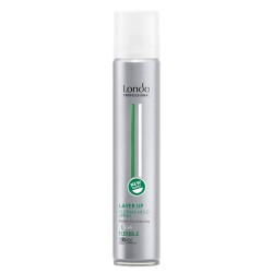 Londa Professional Layer Up Flexible Hold Spray - lanksčios fiksacijos plaukų lakas, 500 ml