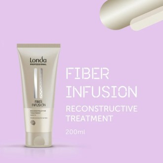 Londa Professional Fiber Infusion Reconstructive Treatment - atkuriamoji plaukų kaukė su keratinu 2