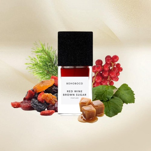Bohoboco Red Wine Brown Sugar Parfum 50 ml unisex kvepalai
