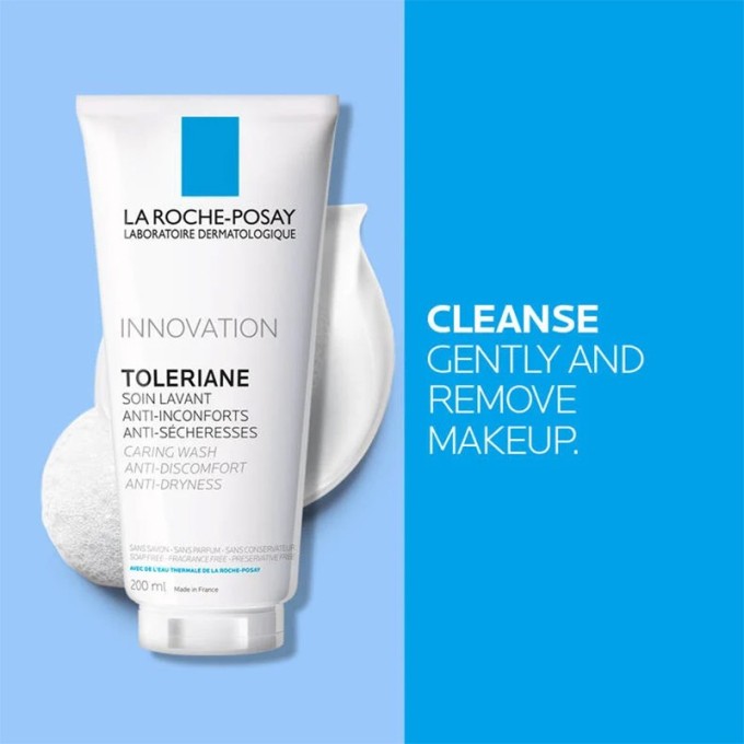 La Roche-Posay Toleriane Caring Wash - kreminis valiklis, skirtas normaliai, sausai ir jautriai