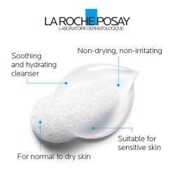 La Roche-Posay Toleriane Caring Wash - kreminis valiklis, skirtas normaliai, sausai ir jautriai