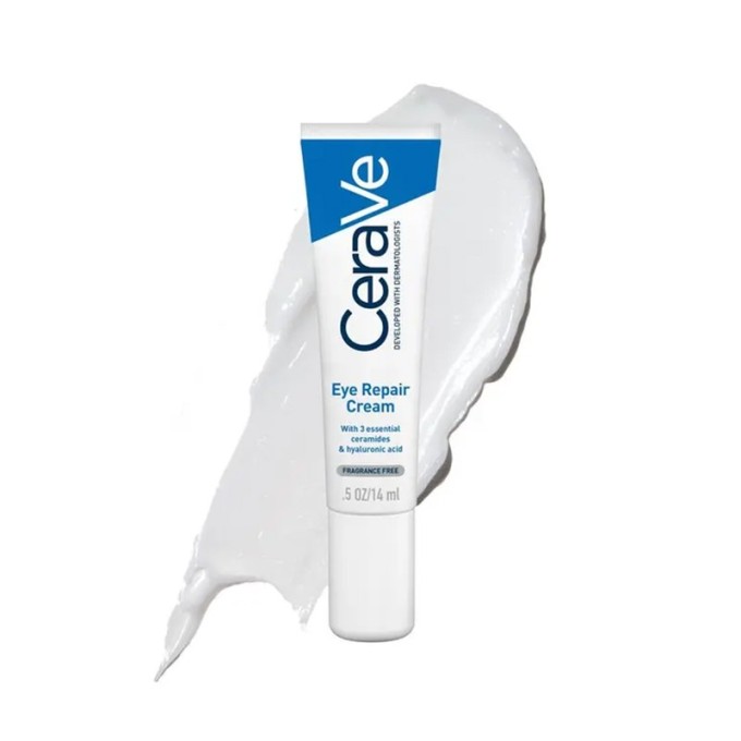 CeraVe Moisturizers Eye Repair Cream - paakių kremas nuo patinimų ir tamsių ratilų, 14 ml