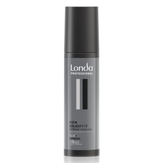 Londa Professional Men Solidify It Extreme Hold Gel - ypač stiprios fiksacijos plaukų formavimo