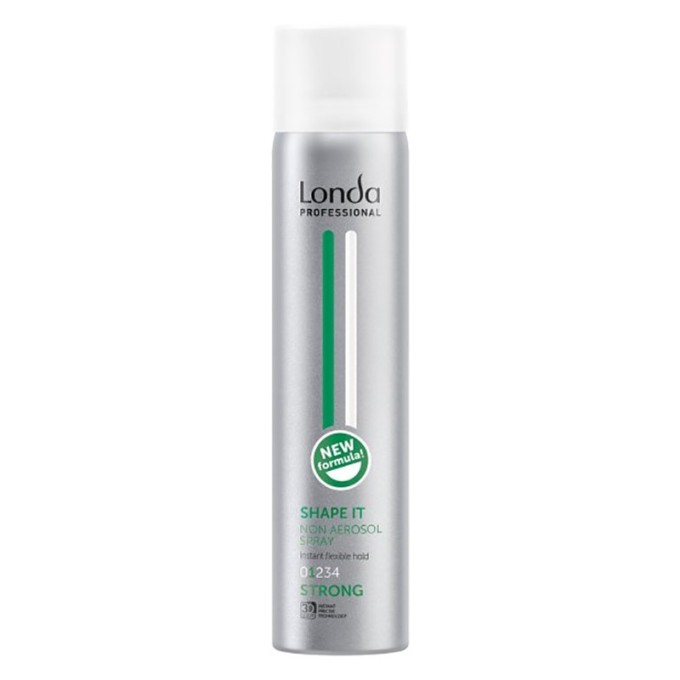Londa Professional Shape It Non-Aerosol Spray - neaerozolinis plaukų lakas su lengva fiksacija, 250