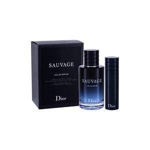 Dior Sauvage Eau de Parfum Gift set EDP 100 ml and EDP 10 ml (refillable) 100ml