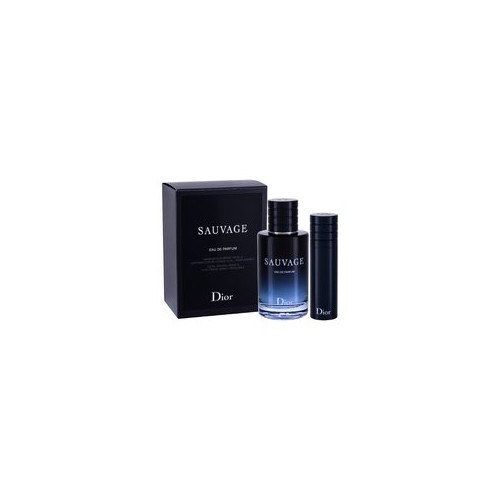 Dior Sauvage Eau de Parfum Gift set EDP 100 ml and EDP 10 ml (refillable) 100ml