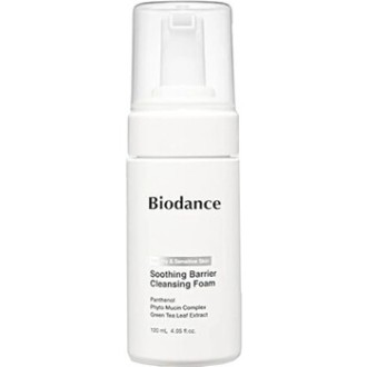 Biodance Soothing Barrier Cleansing Foam - Švelnios valomosios putos sausai, jautriai ir