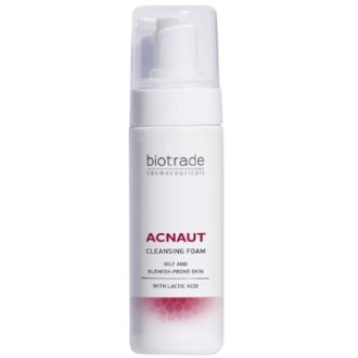 Biotrade Acnaut Cleansing Foam - valomos putos riebiai ir probleminei odai, 150 ml