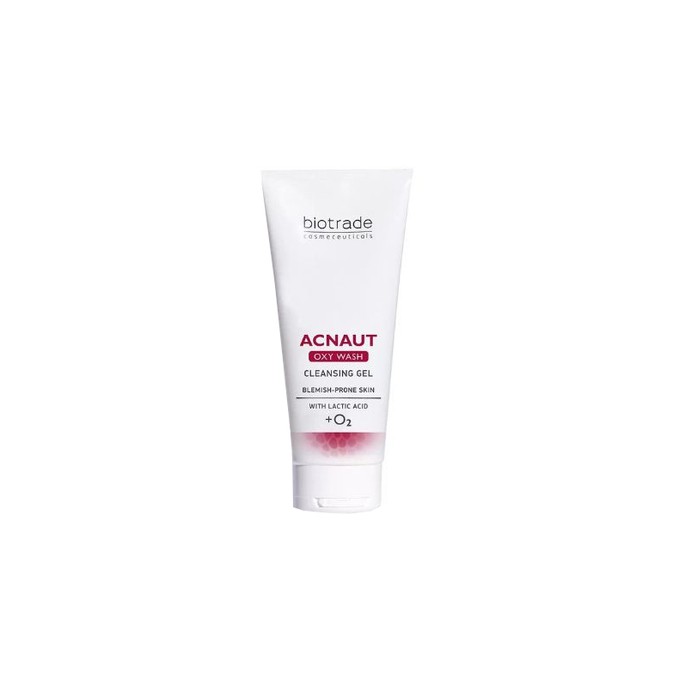 Biotrade Acnaut Oxy Wash Cleansing Gel - valomasis gelis probleminei odai, 200 ml