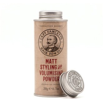 Captain Fawcett Expedition Reserve Matt Styling and Volumising Powder - Matný pudr na styling a fixaci vlasů 20.0g