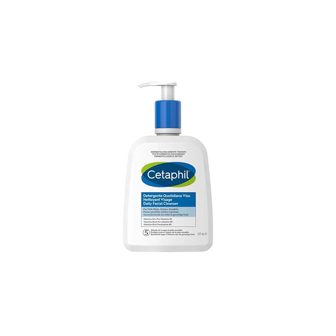 Cetaphil Daily Facial Cleanser - Veido valymo gelis, 237 ml