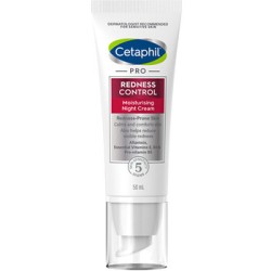 Cetaphil Pro Redness Moisturising Night Cream - Naktinis drėkinamasis odos kremas, 50 ml