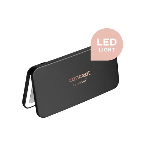 Concept KZ2020 - kosmetinis kišeninis veidrodis su LED apšvietimu