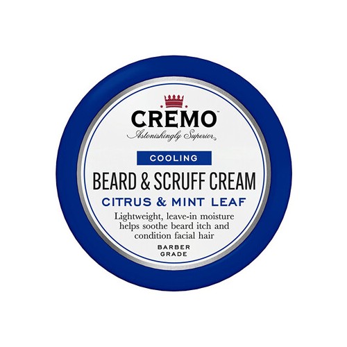 Cremo Citrus & Mint Leaf Cooling Beard & Scruff Cream - vėsinantis barzdos kremas, 113 g