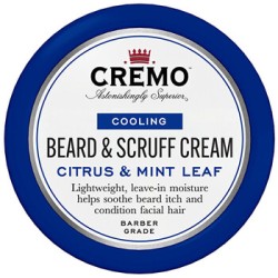 Cremo Citrus & Mint Leaf Cooling Beard & Scruff Cream - vėsinantis barzdos kremas, 113 g