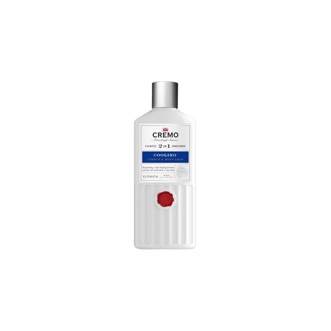 Cremo Citrus & Mint Leaf Cooling Shampoo 2in1 Condicioner - Gaivinantis šampūnas ir kondicionierius