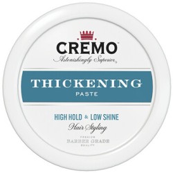 Cremo High Hold & Low Shine Thickening Paste - formavimo pasta plaukams, 113 g