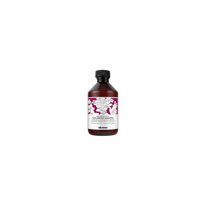 Davines Natural Tech Replumping Shampoo (dry and brittle hair) 1000 ml