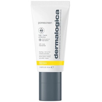 Dermalogica Sun Care PoreScreen Mineral Sunscreen SPF 40 - Mineralinis kremas nuo saulės 30 ml