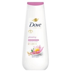 Dove Glowing Advanced Care Shower Gel - dušo želė su ryžių vandeniu ir lotoso kvapu, 400 ml