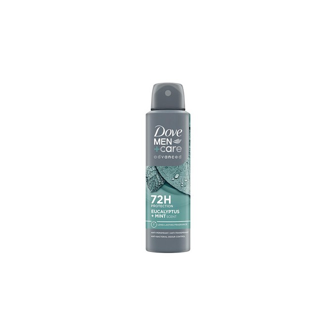 Dove Men+Care Advanced Eucalyptus + Mint Anti-Perspirant - purškiamas antiperspirantas 150 ml
