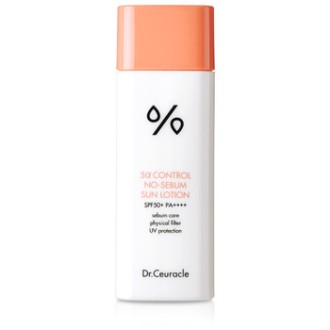 Dr.Ceuracle 5a Control No-Sebum Sun Lotion SPF 50 - apsauginis losjonas riebiai ir probleminei