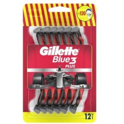 Gillette Blue3 Red ( 12 ks ) - Jednorázová holítka pro muže