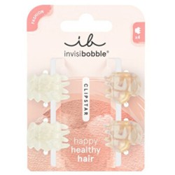 Invisibobble Clipstar XS Petit Rainbow - Skřipec do vlasů 4 ks