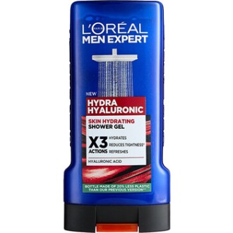 L´Oréal Men Expert Hydra Hyaluronic Shower Gel - Drėkinanti dušo želė, 300 ml
