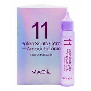 Masil 11 Salon Scalp Care Ampoule Tonic 4 x - Zklidňující tonikum na vlasovou pokožku 30ml