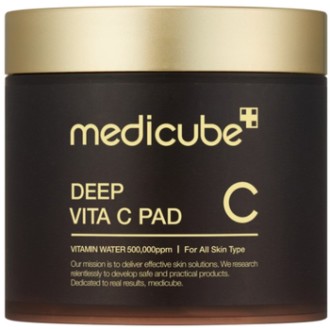 Medicube Deep Vita C Pads - Tonizuojančios pagalvėlės visų tipų odai, 70 vnt.