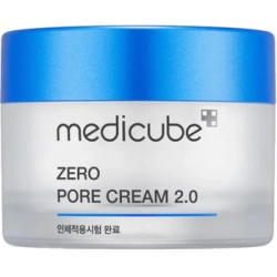 Medicube Zero 2.0 Pore Cream - Lengvas odos kremas, sumažinantis poras, 50 ml