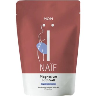 Naif Mom Magnesium Bath Salt - atpalaiduojanti magnio vonios druska, 500 g