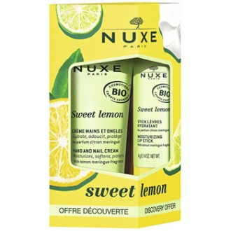 Nuxe Sweet Lemon Hand and Lip Set - dovanų rinkinys