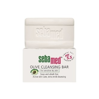 Sebamed Sensitive Skin Olive Cleansing Bar - Kietasis muilas 150 g