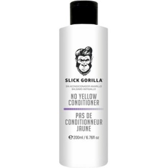 Slick Gorilla No Yellow Conditioner - neutralizuojantis kondicionierius šviesiems plaukams, 200 ml