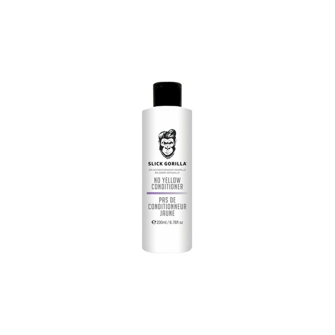 Slick Gorilla No Yellow Conditioner - neutralizuojantis kondicionierius šviesiems plaukams, 200 ml
