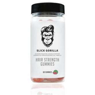 Slick Gorilla plaukus stiprinantys vitamininiai - meškiukai, maisto papildas, 60 vnt